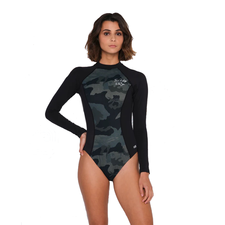 Women's Salty Crew Refuge One Piece Rashguard