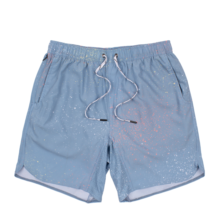 Repeater Shorts-Blue Spray