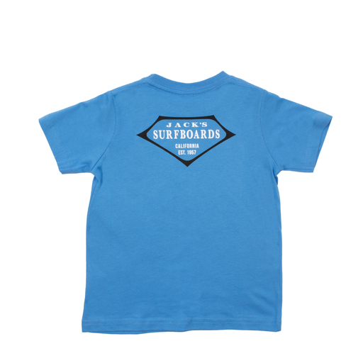 Little Boy's(2-7) Retro Lam S/S T-Shirt-Trade Blue