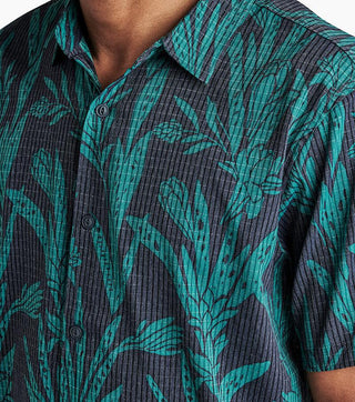 Roark Men's Bless Up Mechanical Short Sleeve Stretch Shirt