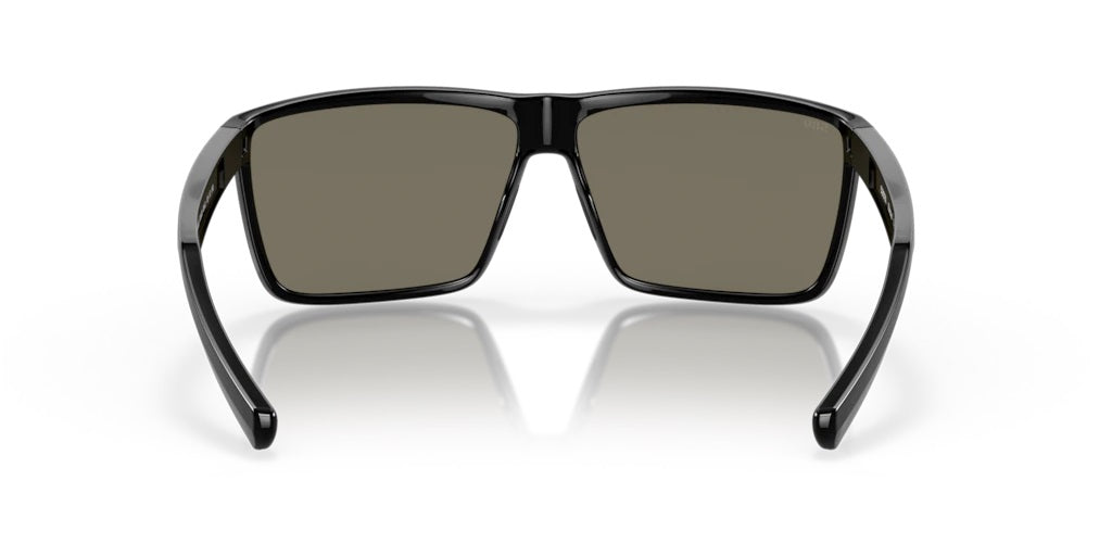 Rincon Sunglasses (Shiny Black/Blue Mirror - Polarized)