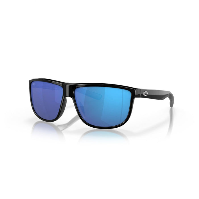 Rincondo Sunglasses (Shiny Black/Blue Mirror - Polarized)