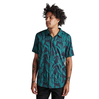 Roark Men's Bless Up Mechanical Short Sleeve Stretch Shirt
