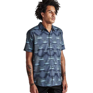 Roark Men's Bless Up Mechanical Short Sleeve Stretch Shirt