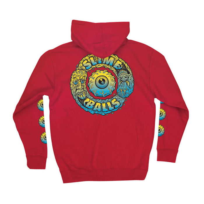 Mens Two Faced Pullover Hoodie