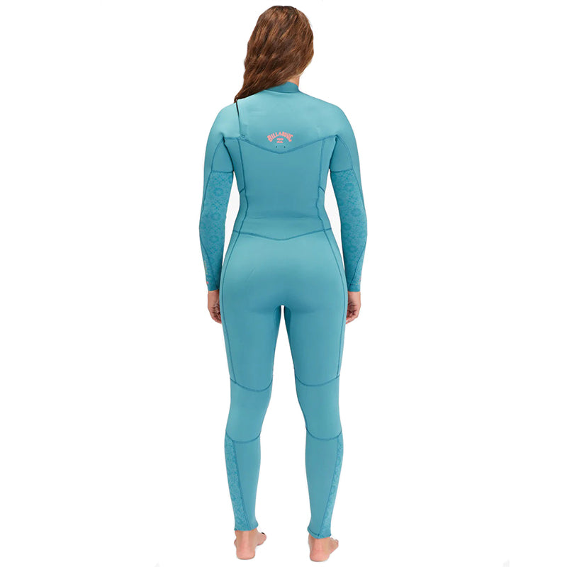 Billabong Women's ﻿3/2 Synergy Chest Zip Full Wetsuit