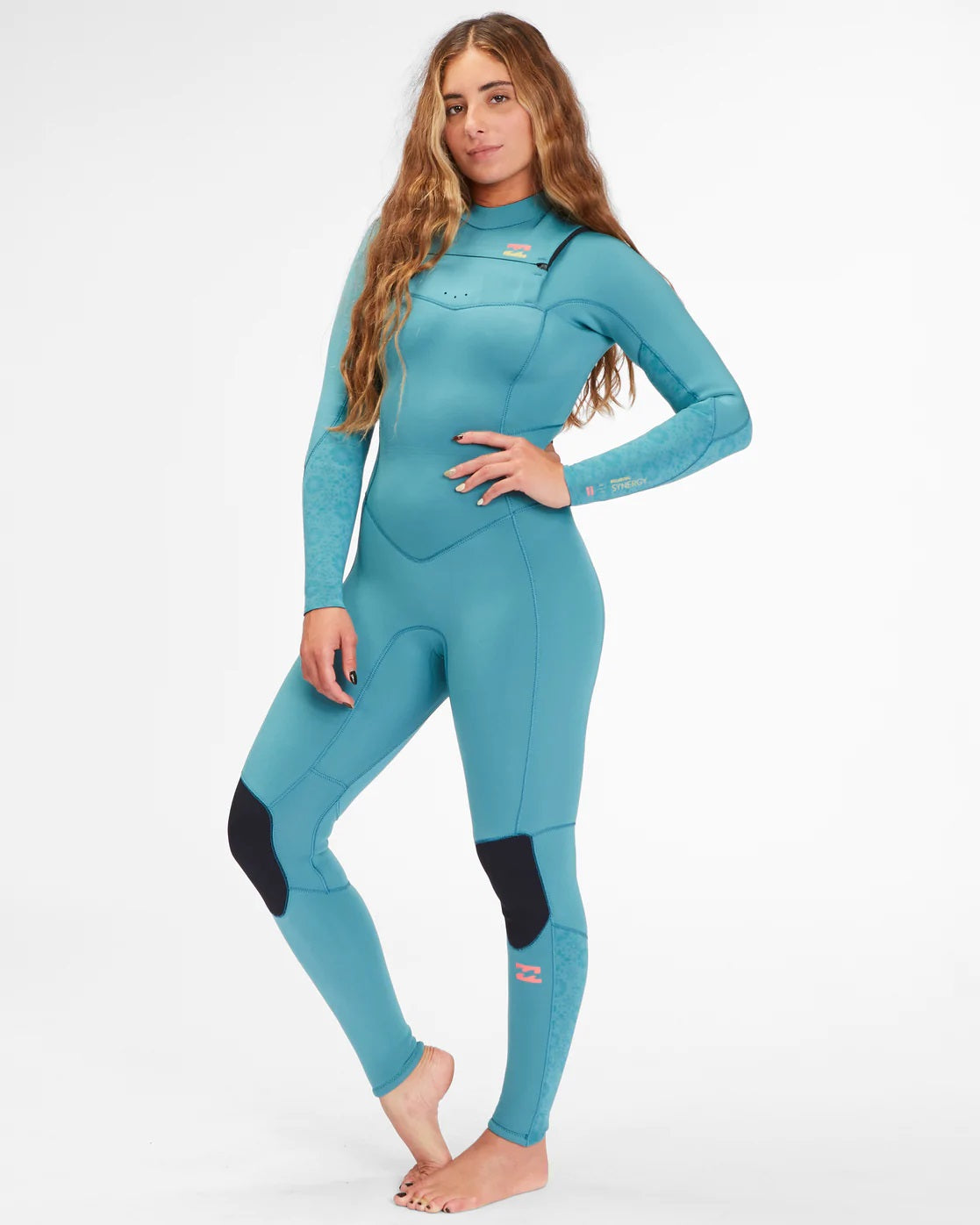 Billabong Women's ﻿3/2 Synergy Chest Zip Full Wetsuit