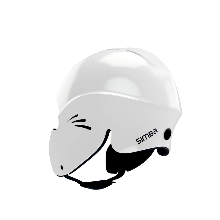 Sentinel Simba Surf Helmet Pearl White – No Side logo — Jack's