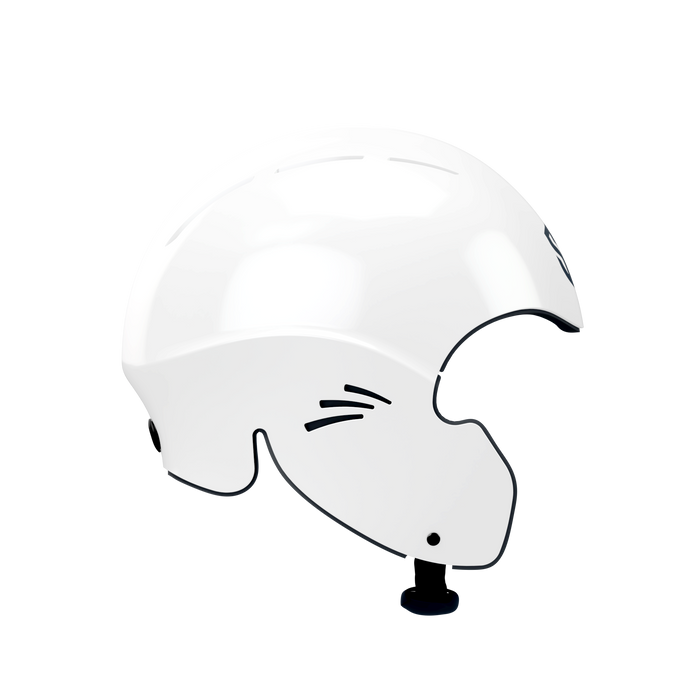Sentinel Simba Surf Helmet Pearl White – No Side logo — Jack's