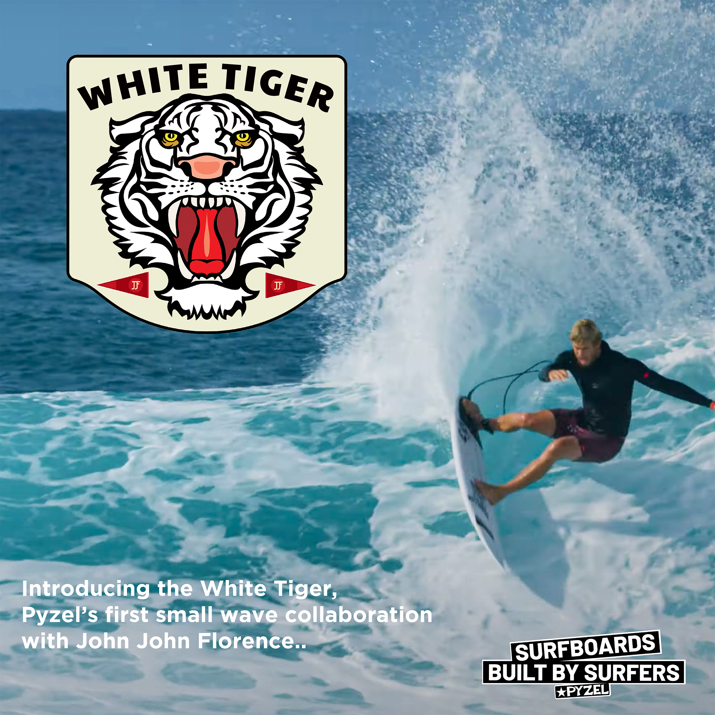 White Tiger (Special Order) – Jack's Surfboards White Tiger (Special Order) – Jack's Surfboards