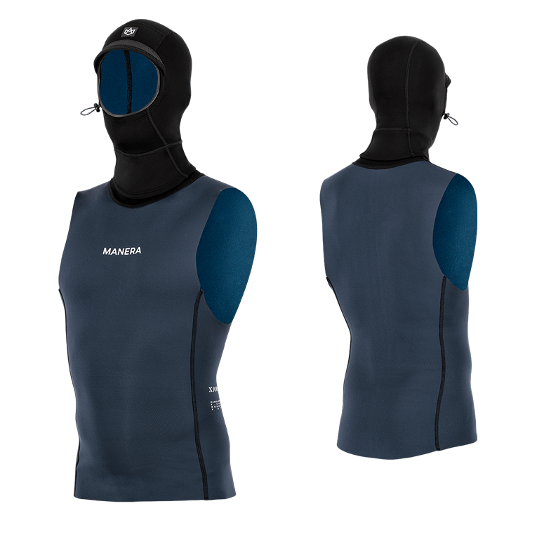 Manera X10D Baselayer 0.5mm Neoprene Wetsuit Top - Slate Black 
