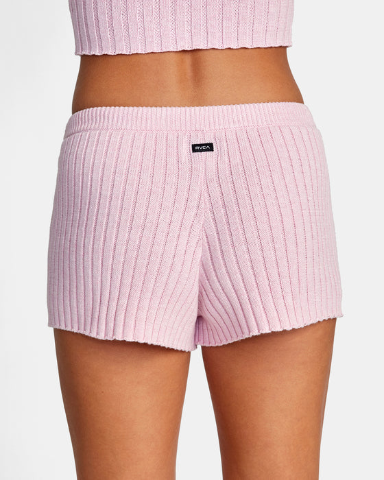 Women's RVCA For The Record Sweater Knit Shorts
