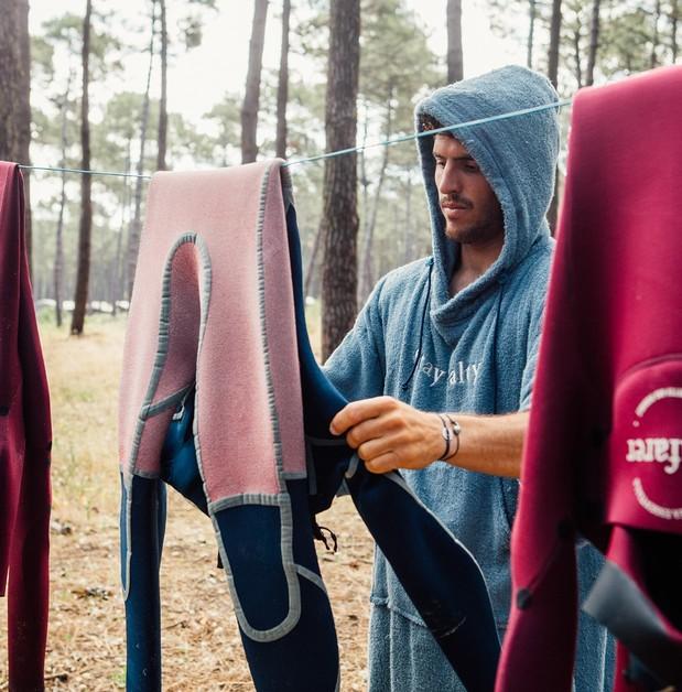 Bamboo Changing Poncho - Jack's Surfboards