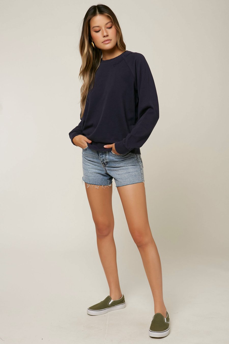 O'Neill Women's Beachside Crewneck Pullover Fleece