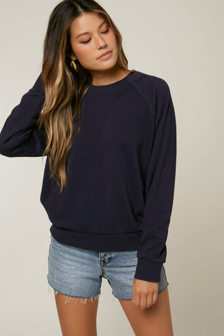 O'Neill Women's Beachside Crewneck Pullover Fleece
