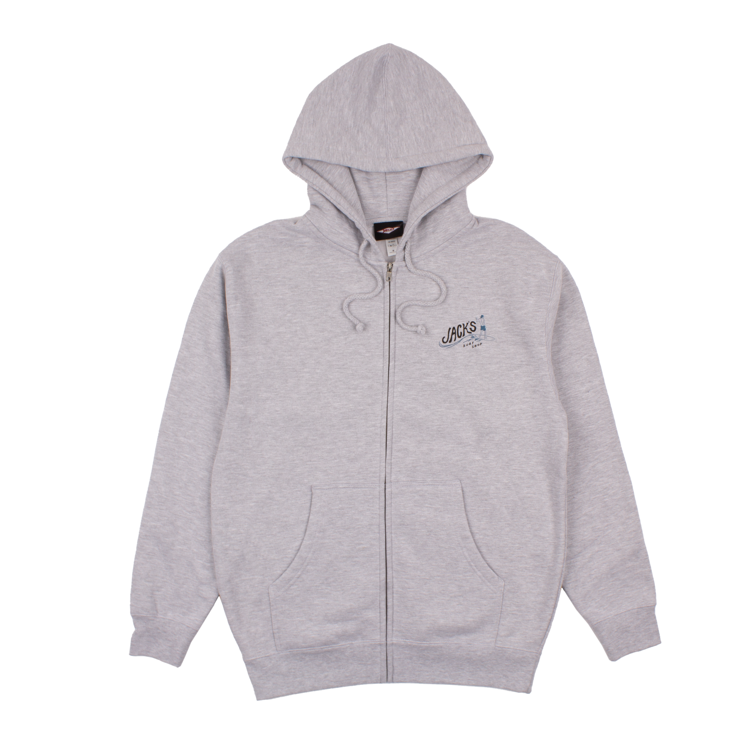 Jack's Surfboards Men's Bobber Classic Zip-Up Hoodie