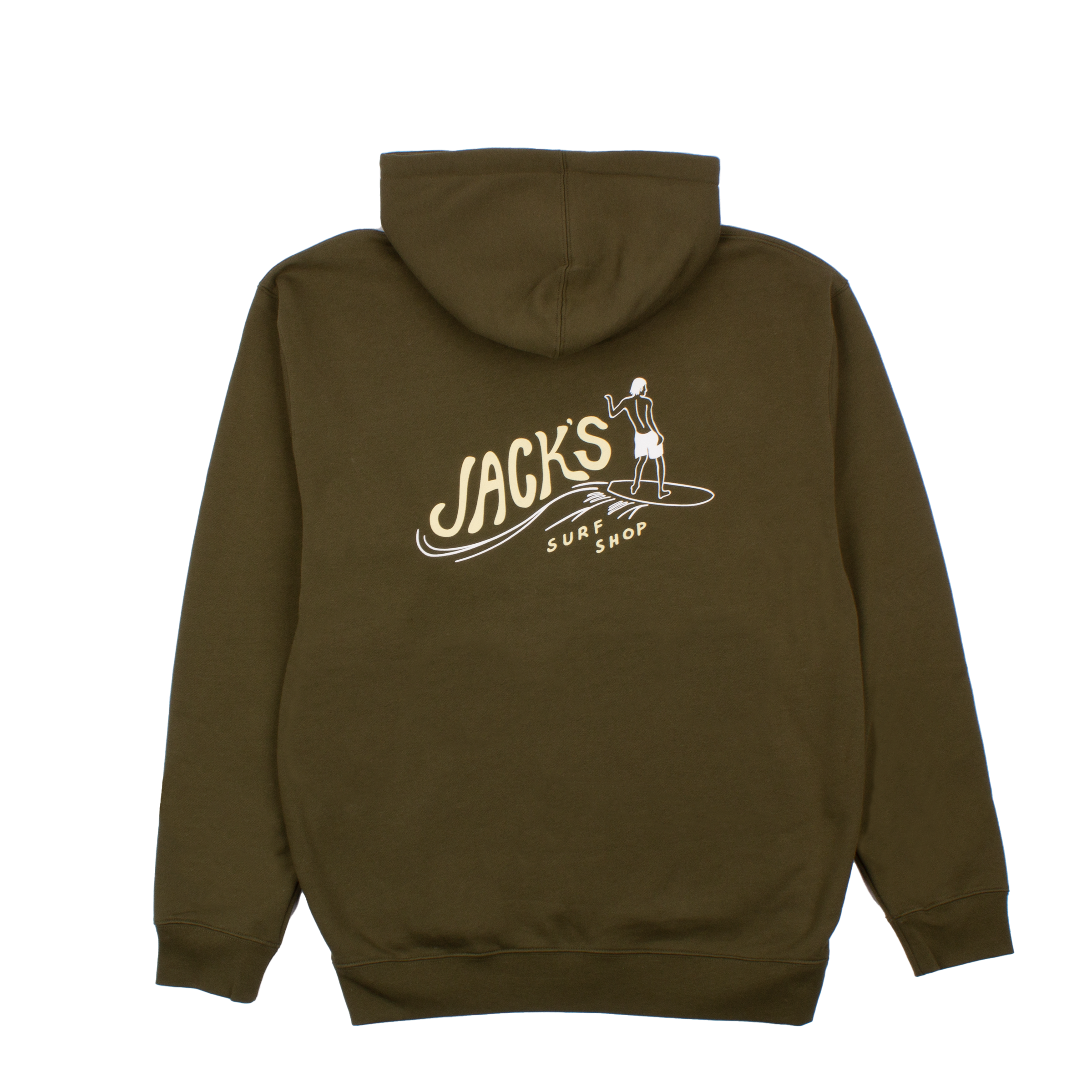 Jack's Surfboards Men's Bobber Classic Zip-Up Hoodie