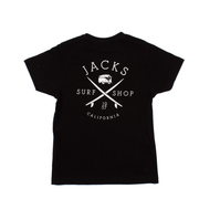 Boy's (8-14) Bus Stop S/S T-Shirt-Black