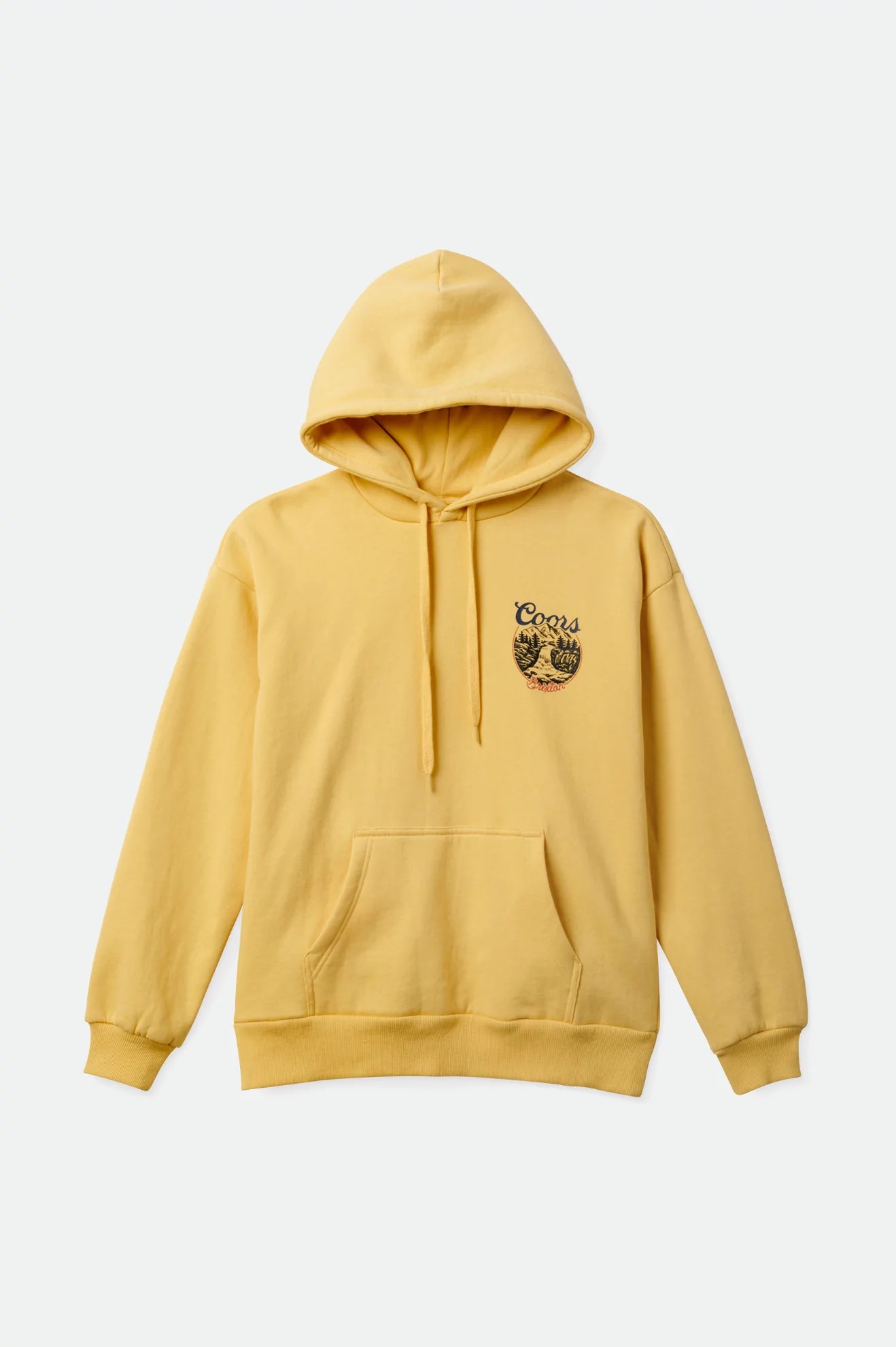 Brixton x Coors Unisex Rocky Hooded Sweatshirt