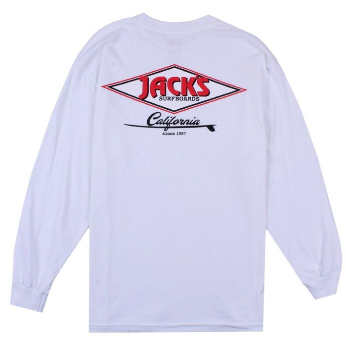 Cal Diamond Long Sleeve Tee - Jack's Surfboards