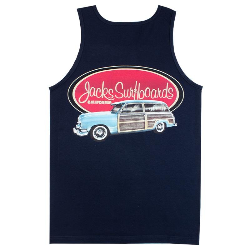 Jack's Surfboards Men's Country Squire Tank Top - Navy