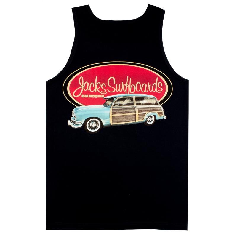 Jack's Surfboards Men's Country Squire Tank Top - Black