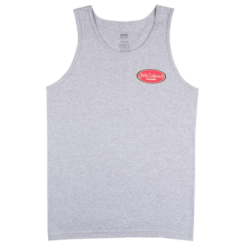 Jack's Surfboards Men's Country Squire Tank Top - Heather Grey