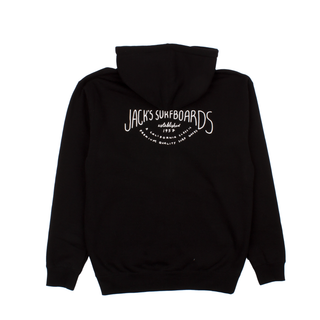 Jacks Surfboards Men's Crescent Classic Zip-Up Hoodie