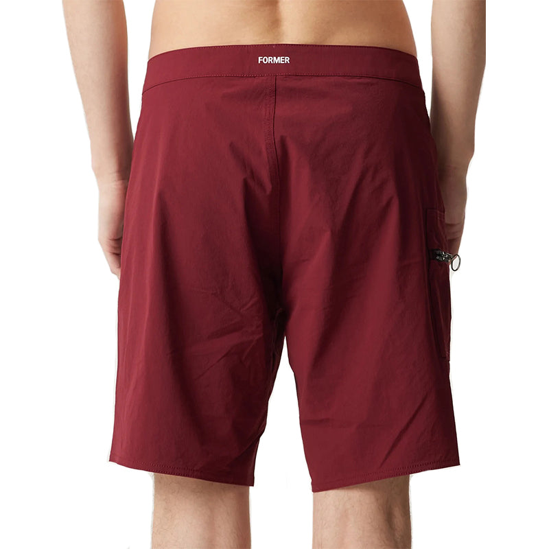 Men's Former Dane 18.5" Boardshorts - RED