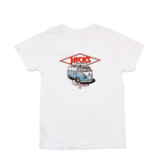 Boys (8-16) Diamond Transport S/S T-Shirt-White