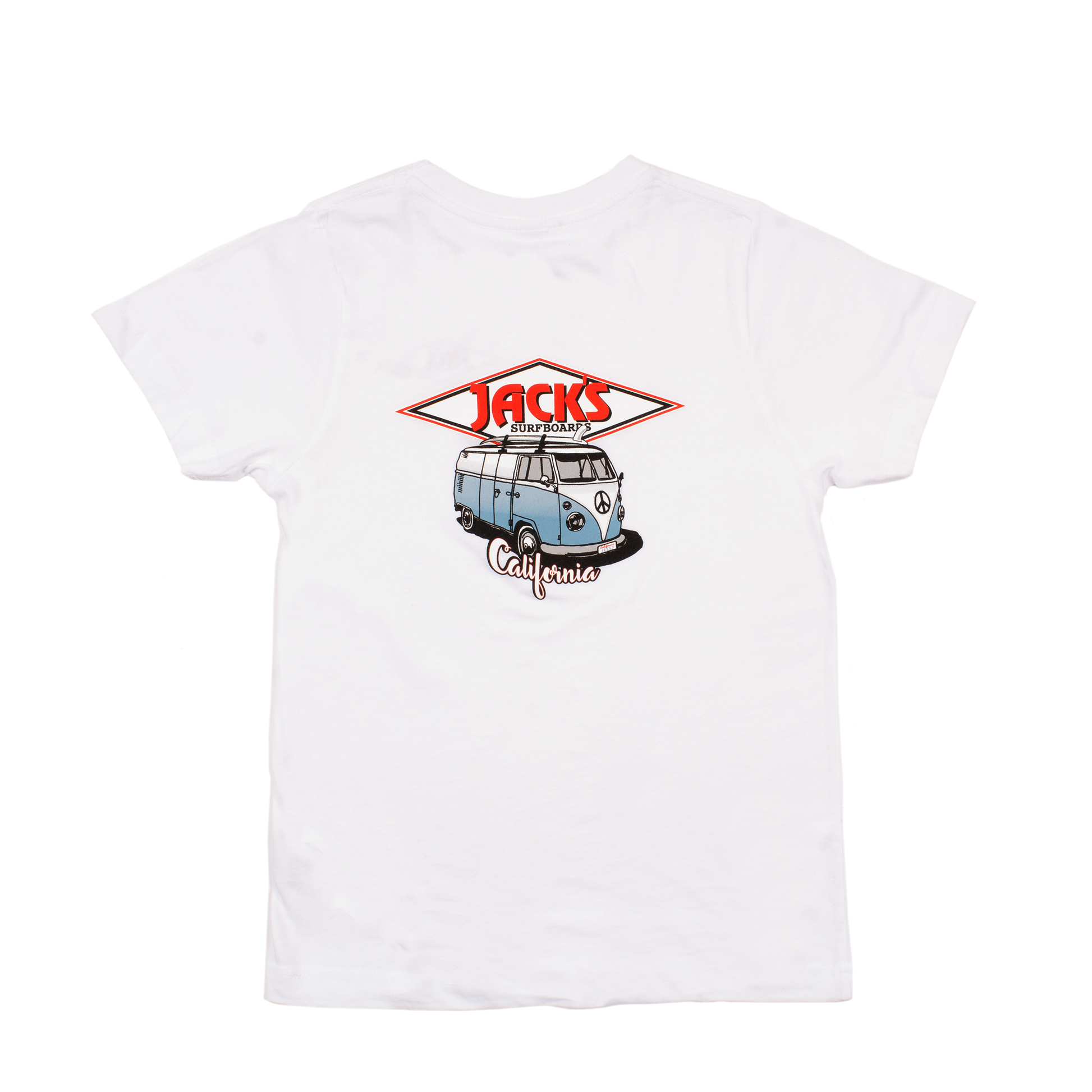 Boys (8-16) Diamond Transport S/S T-Shirt-White