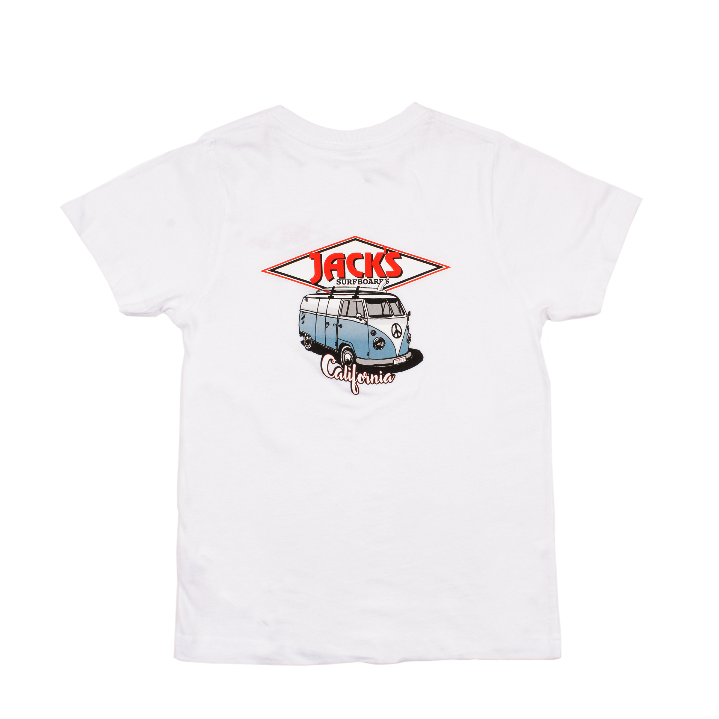 Boys (8-16) Diamond Transport S/S T-Shirt-White