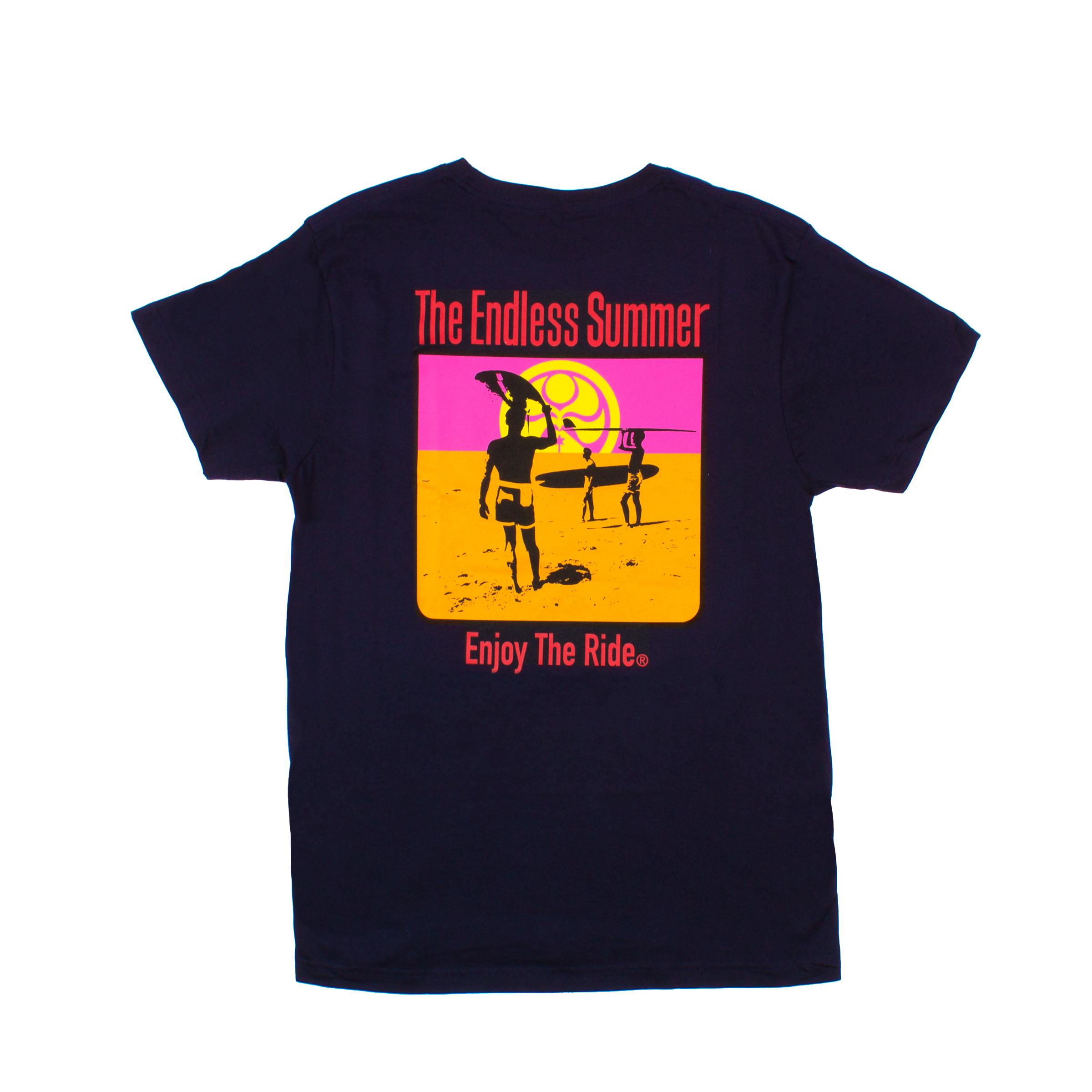 Endless Sun Short Sleeve Tee-Navy