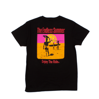 Endless Sun Short Sleeve Tee-Black