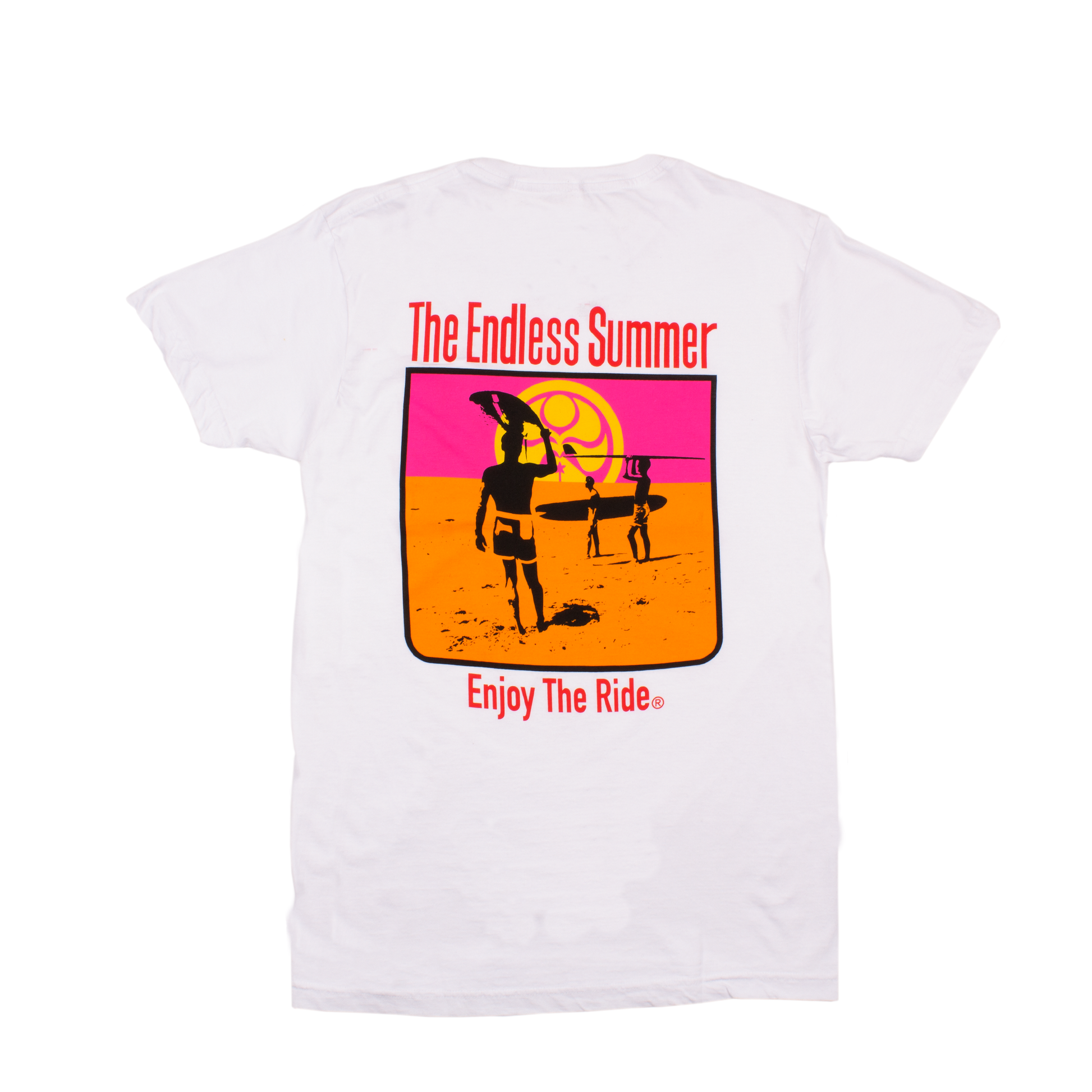 Endless Sun Short Sleeve Tee-White