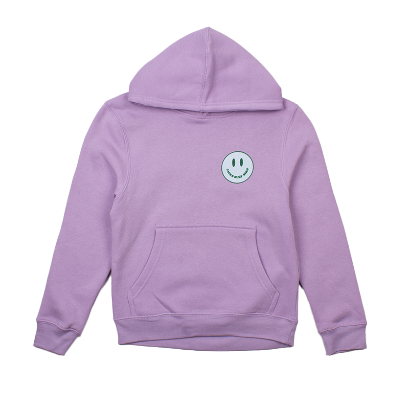 Girls Dandy Y Pullover Hoodie (8-16)-LC-Lavender