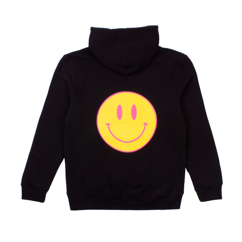 Girls Dandy Y Pullover Hoodie (8-16)-Black