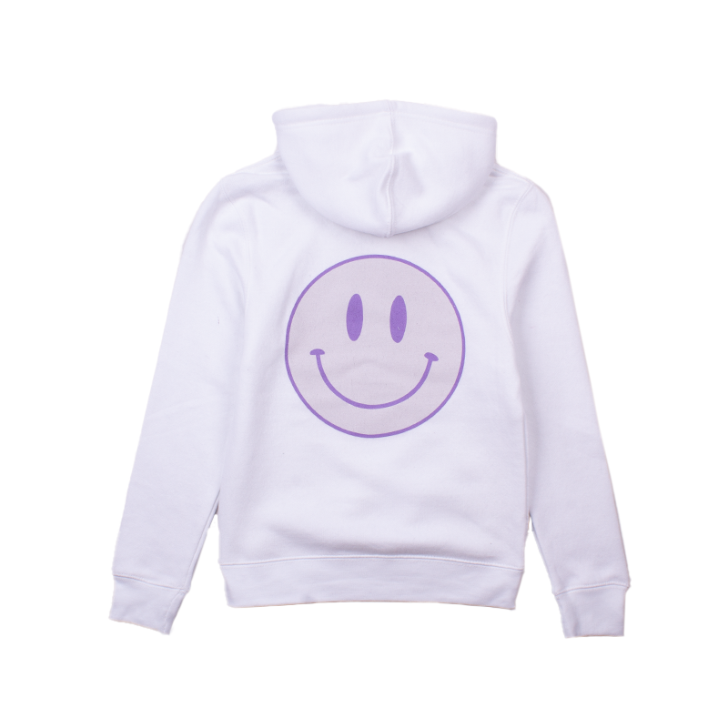 Girls Dandy Y Pullover Hoodie (8-16)-White