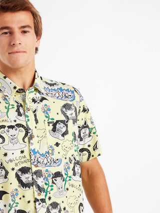 Men's Volcom Surf Vitals Ozzy Woven S/S Shirt