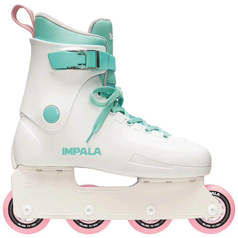 Impala Lightspeed Inline 'White' Skates - Jack's Surfboards