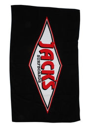 Diamond Logo Microfiber Towel - Black