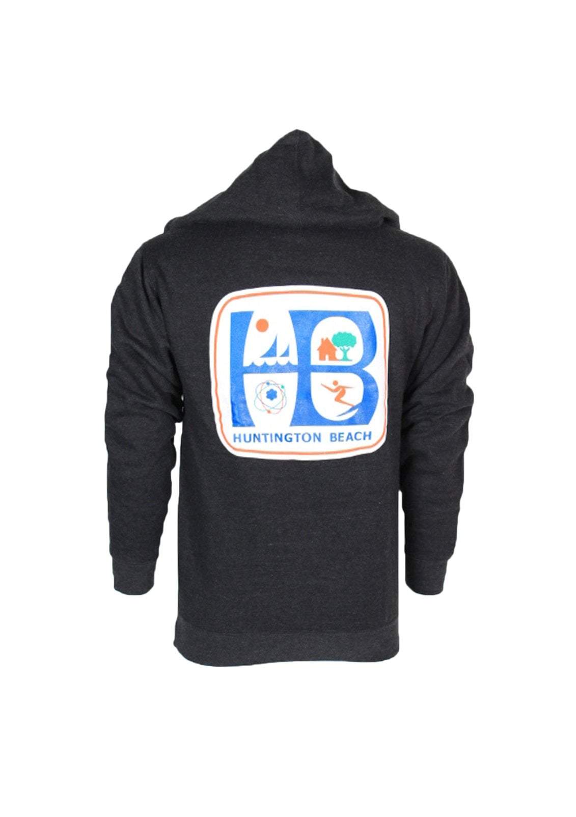 Jack's Surfboards Men's HB City Logo Classic Zip-Up Hoodie