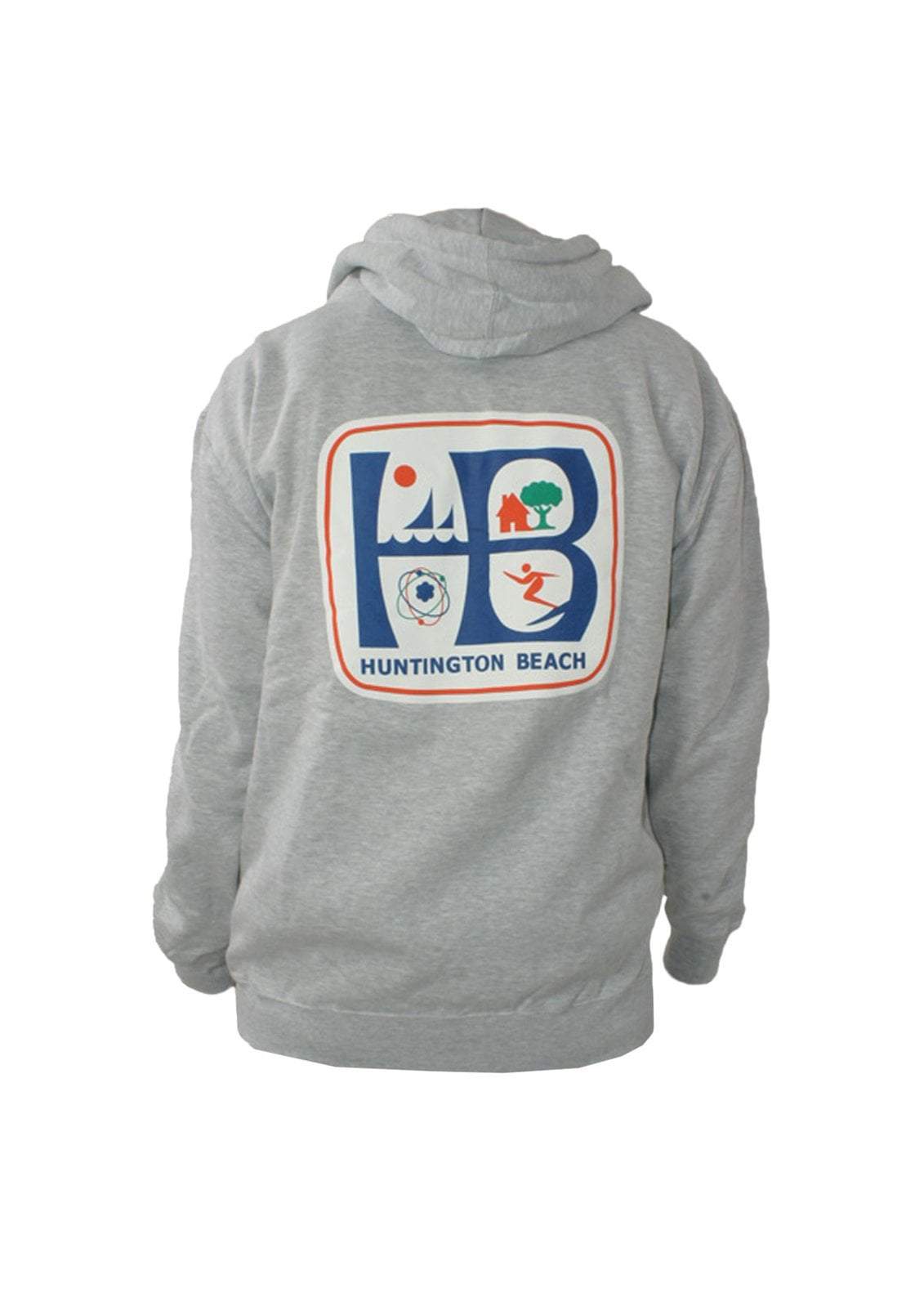 Jack's Surfboards Men's HB City Logo Classic Zip-Up Hoodie