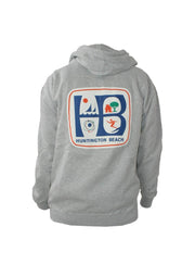 Jack's Surfboards Men's HB City Logo Classic Zip-Up Hoodie