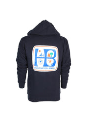 Jack's Surfboards Men's HB City Logo Classic Zip-Up Hoodie