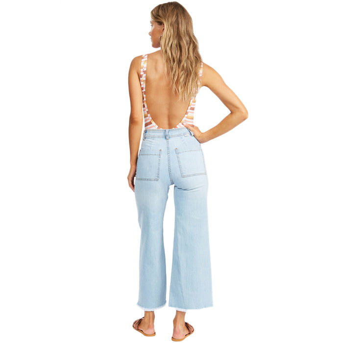 Billabong Free Fall Indigo Wide-Leg Jeans