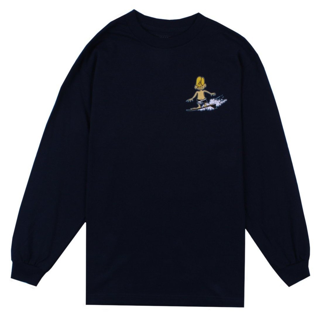 Jack's Surfboards Men's Keep On Surfin Long Sleeve Tee - Navy