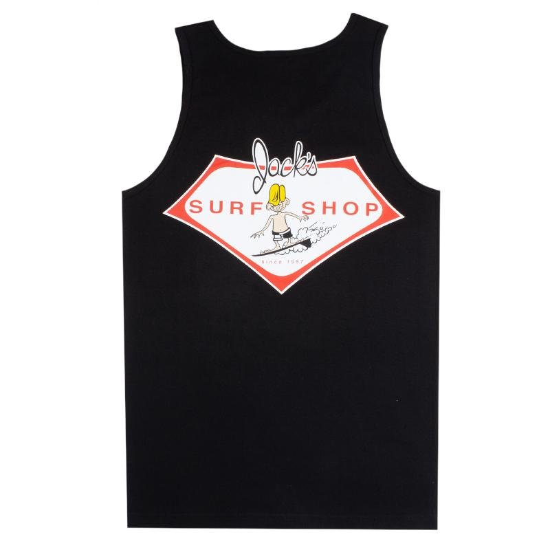 Jack's Surfboards Men's Little Dude Tank Top - Black