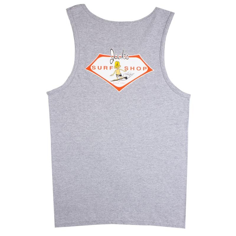 Jack's Surfboards Men's Little Dude Tank Top - Heather Grey