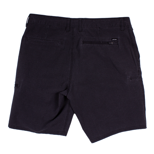 Recruit Vintage Shorts-BLACK